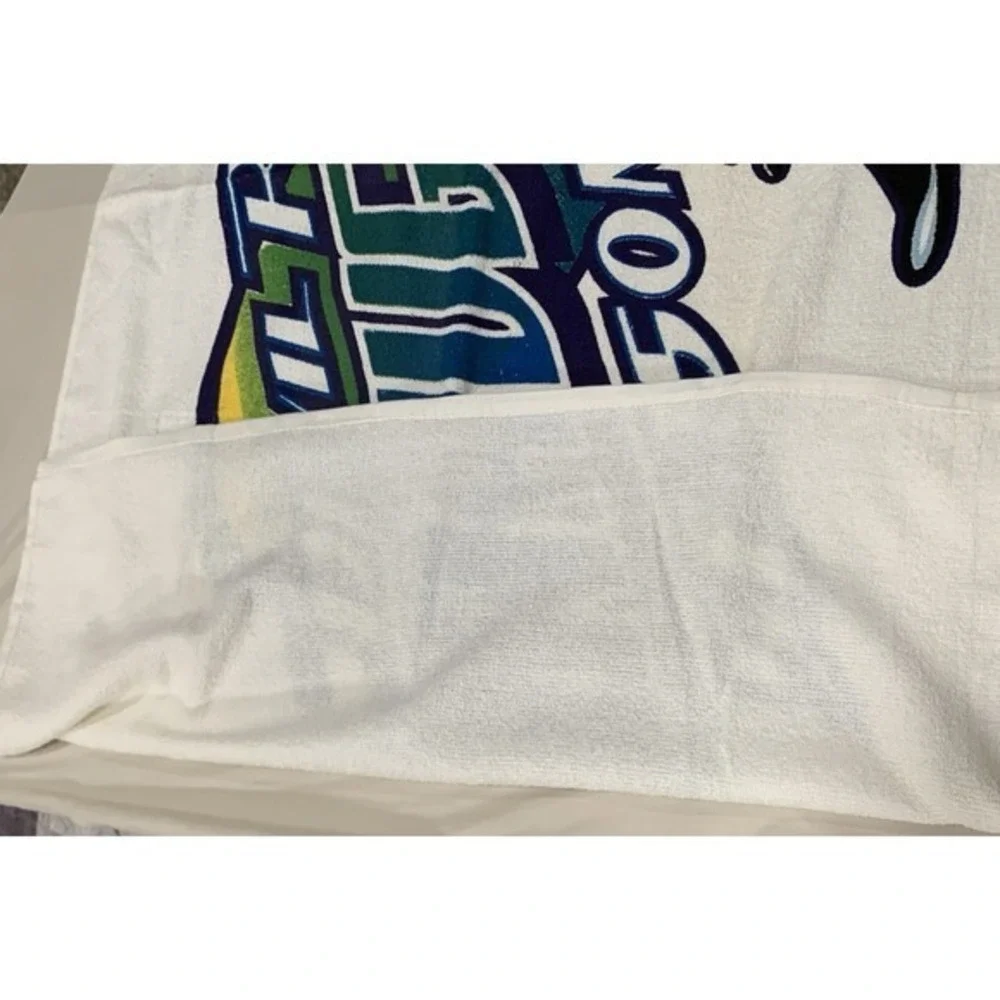 MLB Tampa Bay Devil Rays Beach‎ Towel Inaugural Season 1998 Vintage RARE HTF EUC